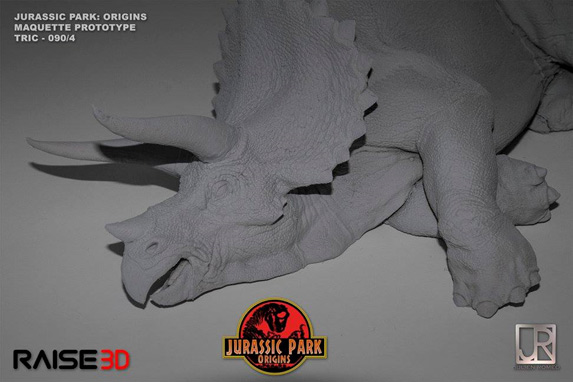 Использование Raise3D N2 Plus для создания корокометражного фильма «Парк Юрского периода: Начало»