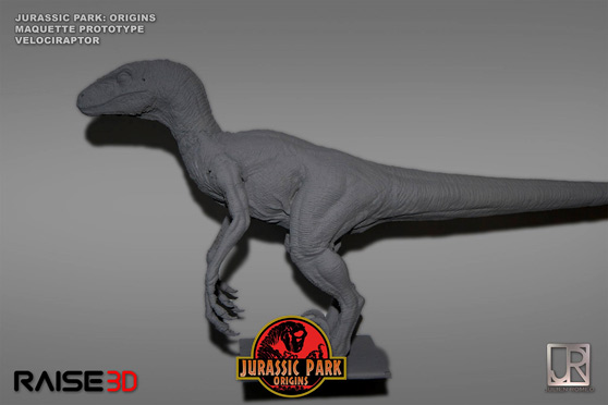 Использование Raise3D N2 Plus для создания корокометражного фильма «Парк Юрского периода: Начало»